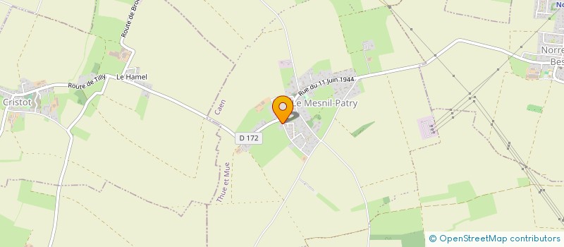 localisation de l'entreprise MCF INVEST  THUE ET MUE