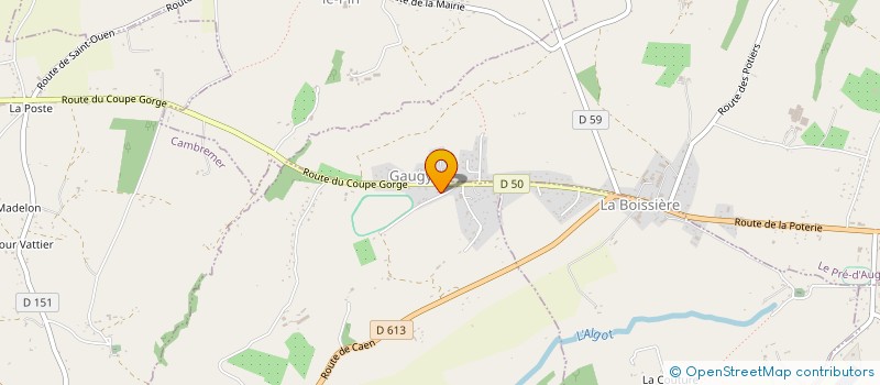 localisation de l'entreprise MCF PARTNER'S  MONTREUIL-EN-AUGE