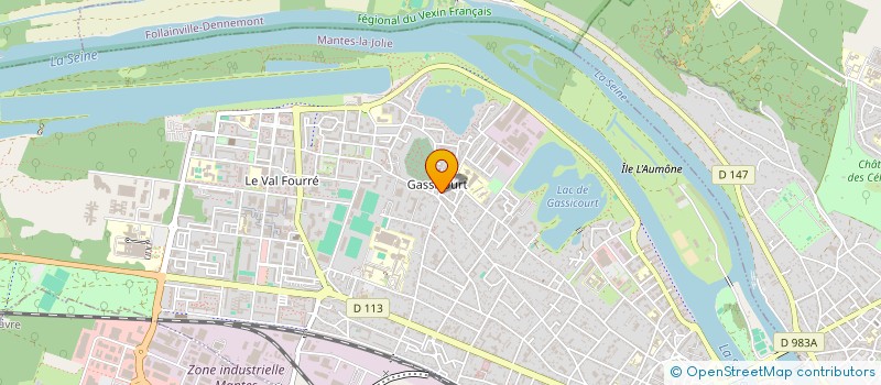 localisation de l'entreprise MCF RENOV à MANTES-LA-JOLIE