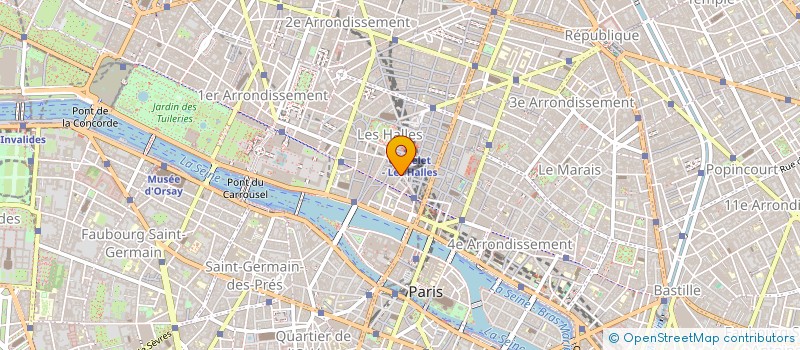 localisation de l'entreprise MCF TRANSPORTS à PARIS