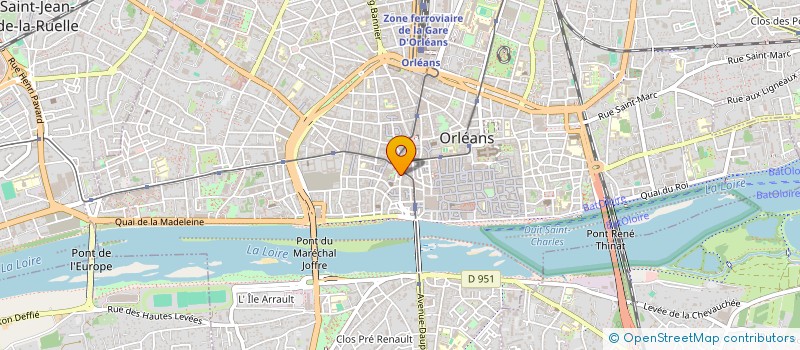 localisation de l'entreprise MCF2L à ORLEANS
