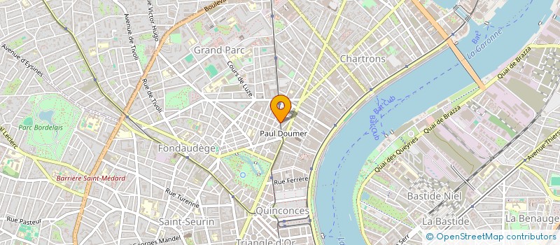 localisation de l'entreprise MCFB  BORDEAUX