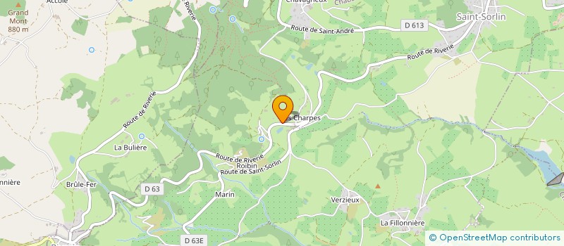 localisation de l'entreprise MCFIMMO 2  CHABANIERE