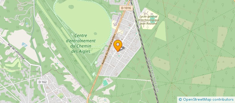 localisation de l'entreprise MCFJ CHANTILLY  CHANTILLY