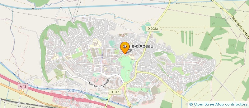 localisation de l'entreprise MCFV  L'ISLE-D'ABEAU