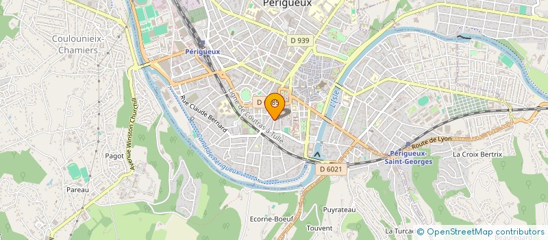localisation de l'entreprise MCFX à PERIGUEUX