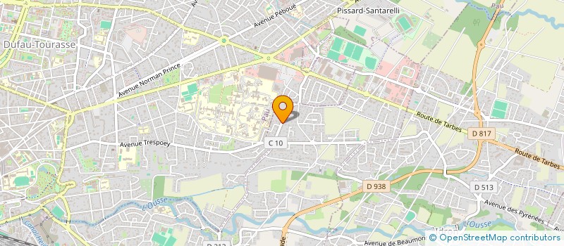 localisation de l'entreprise MCG à BIZANOS