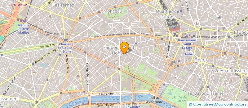 localisation de l'entreprise MCG  PARIS