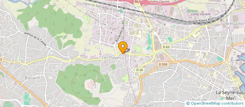 localisation de l'entreprise MCG à SIX-FOURS-LES-PLAGES