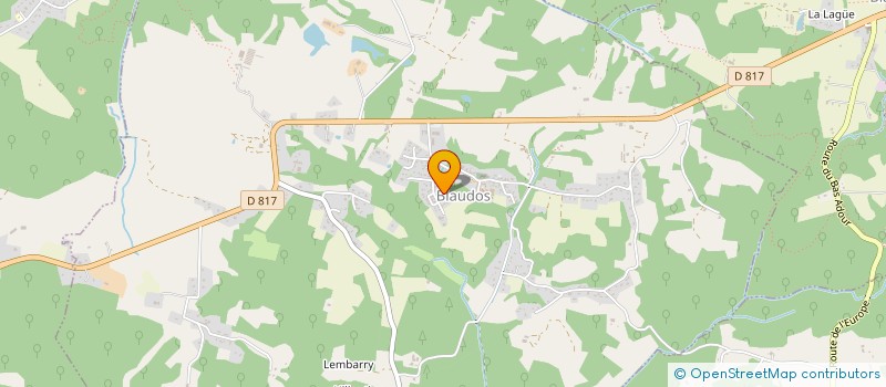 localisation de l'entreprise MCG  BIAUDOS