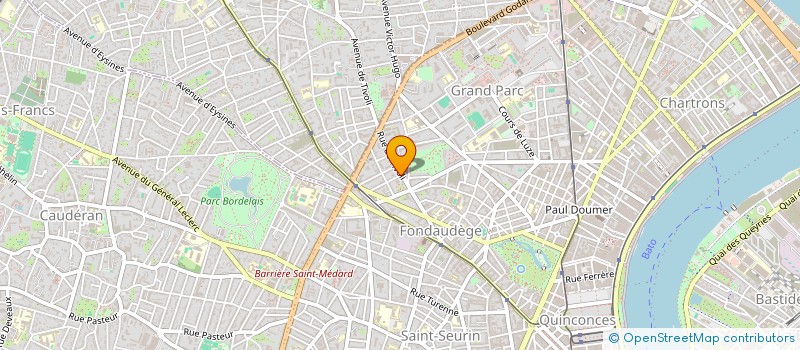 localisation de l'entreprise MCG  BORDEAUX