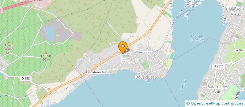 localisation de l'entreprise MCG  BOUZIGUES