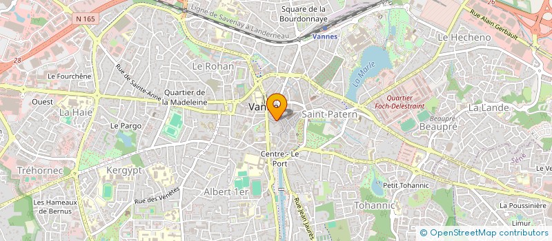 localisation de l'entreprise MCG à VANNES