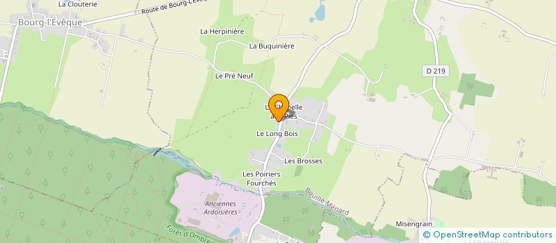 localisation de l'entreprise MCG  BOUILLE-MENARD