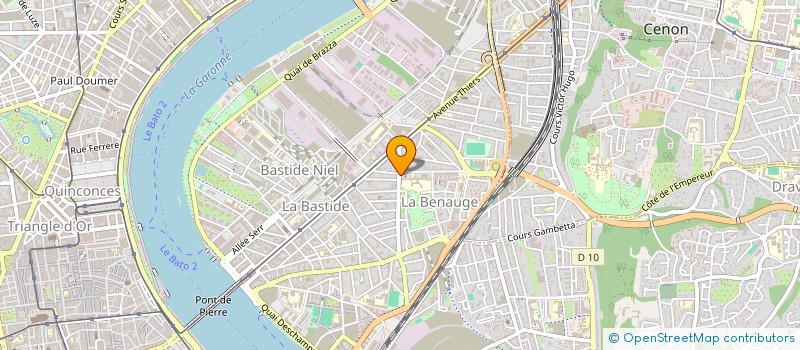 localisation de l'entreprise MCG  BORDEAUX