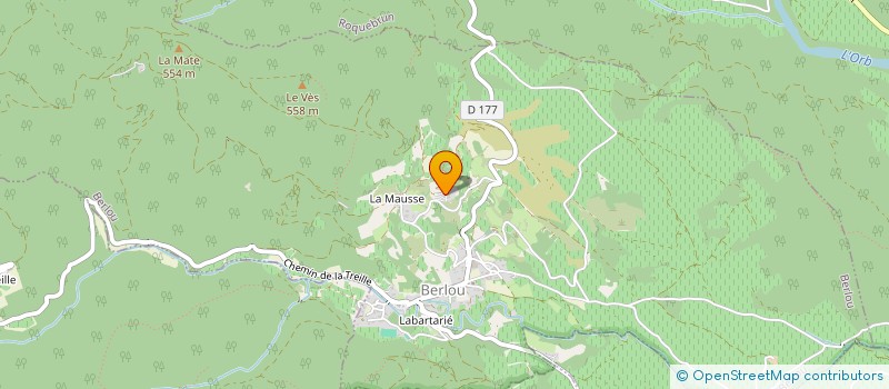 localisation de l'entreprise MCG  BERLOU