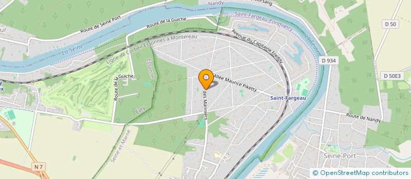 localisation de l'entreprise MCG INVEST  SAINT-FARGEAU-PONTHIERRY