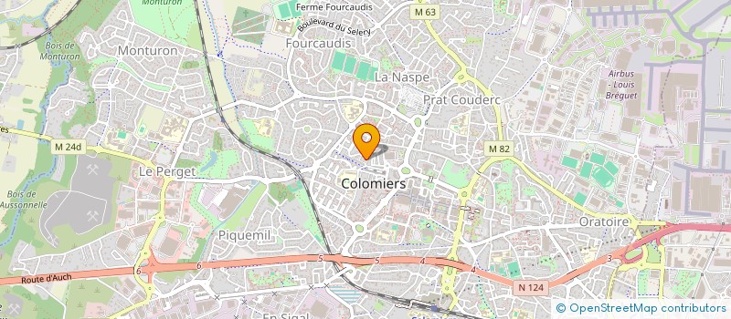 localisation de l'entreprise MCG LOGISTIQUE IMPORT-EXPORT à COLOMIERS