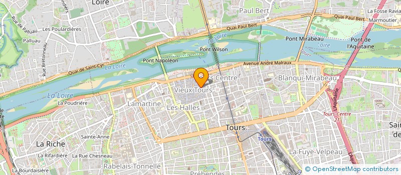 localisation de l'entreprise MCG RESTAURATION  TOURS