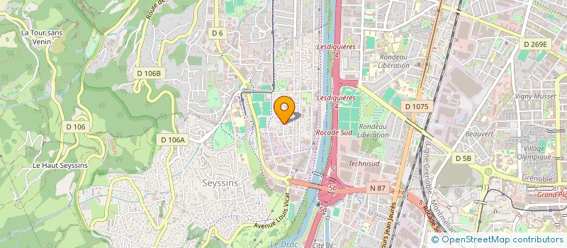 localisation de l'entreprise MCG SAS  SAINT-GEORGES-DE-COMMIERS