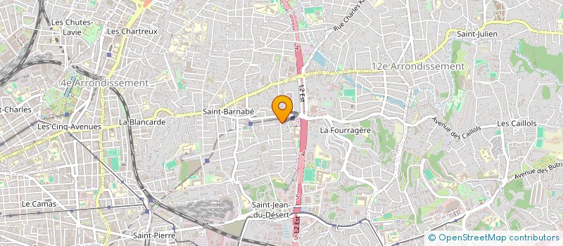 localisation de l'entreprise MCG VOLTAIRE à MARSEILLE