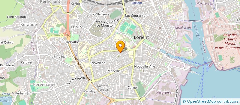 localisation de l'entreprise MCGC  LORIENT