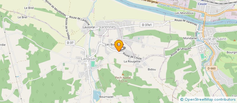 localisation de l'entreprise MCGC  LANQUAIS