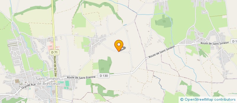 localisation de l'entreprise MCGH  SAINT-SIMEON-DE-BRESSIEUX