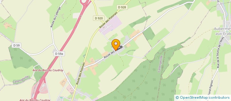 localisation de l'entreprise MCGL HOLDING  CALLENGEVILLE