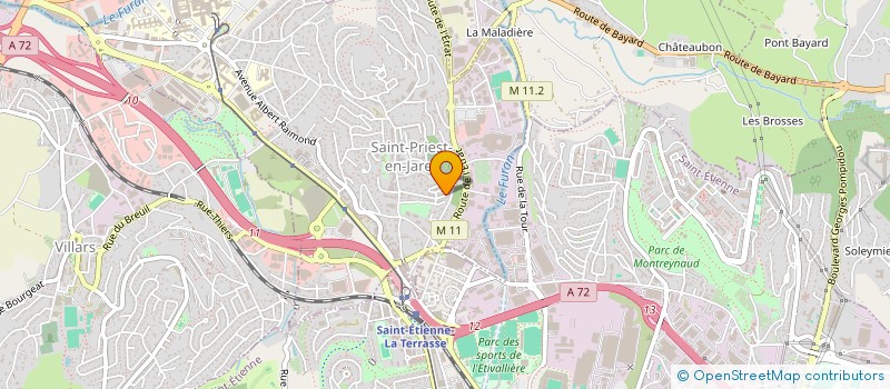 localisation de l'entreprise MCGM  SAINT-PRIEST-EN-JAREZ