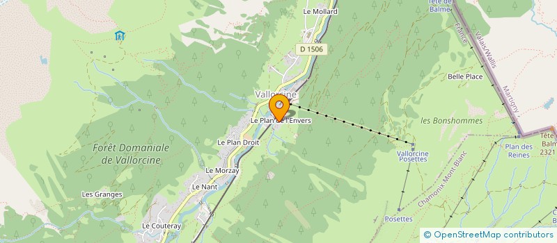 localisation de l'entreprise MCGOLDRICK  VALLORCINE