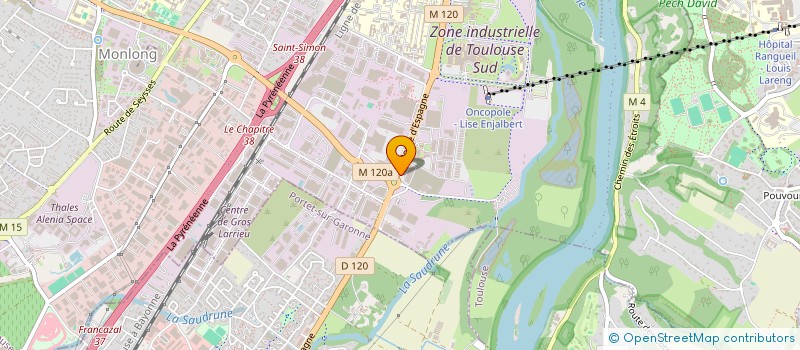 localisation de l'entreprise MCGR  TOULOUSE
