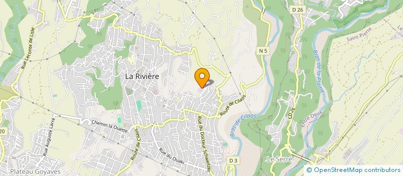 localisation de l'entreprise MCH à SAINT-LOUIS