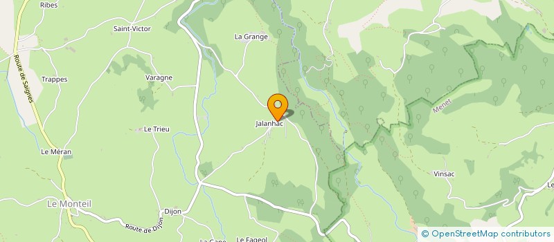 localisation de l'entreprise MCH à LE MONTEIL