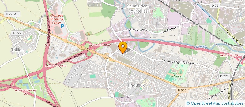 localisation de l'entreprise MCH  TINQUEUX