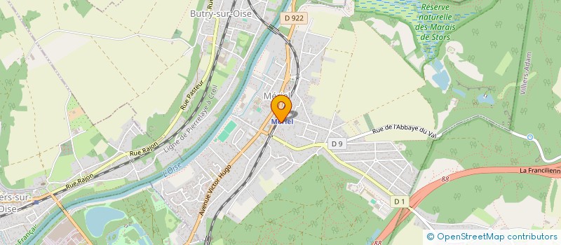 localisation de l'entreprise MCH  MERIEL