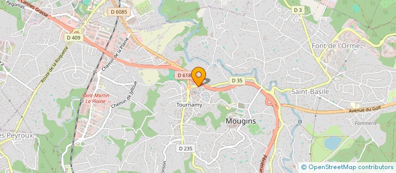 localisation de l'entreprise MCH BAT à MOUGINS