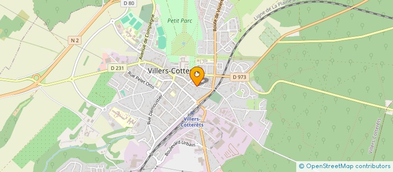 localisation de l'entreprise MCH PRO à VILLERS-COTTERETS