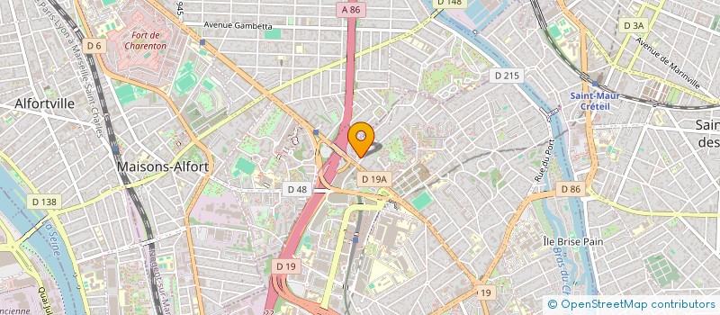 localisation de l'entreprise MCH TRANSPORT  CRETEIL