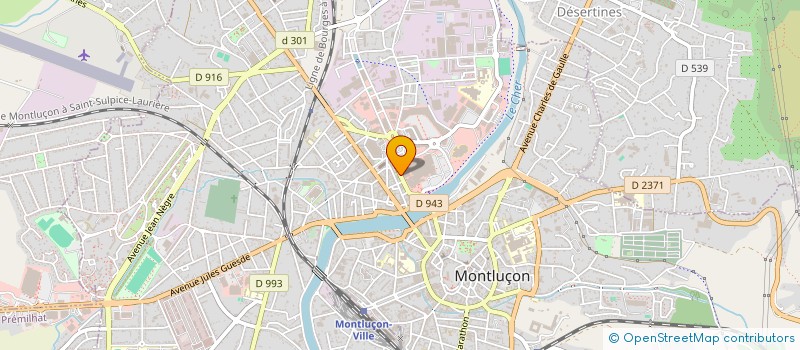 localisation de l'entreprise MCH2 à DOMERAT