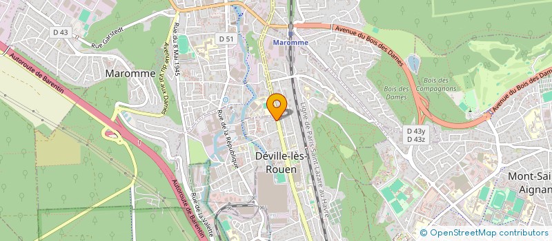 localisation de l'entreprise MCH2  DEVILLE-LES-ROUEN