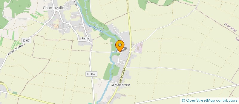 localisation de l'entreprise MCH2L  SENAN