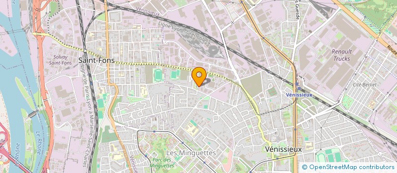 localisation de l'entreprise MCHL.BATIMENT  VENISSIEUX