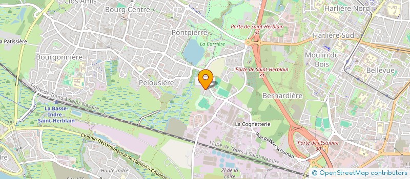 localisation de l'entreprise MCHT  SAINT-HERBLAIN