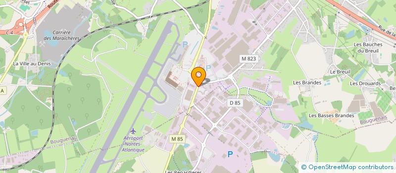 localisation de l'entreprise MCI à BOUGUENAIS