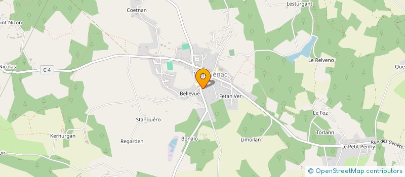 localisation de l'entreprise MCI 56 à MALGUENAC