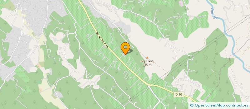 localisation de l'entreprise MCI  LORGUES