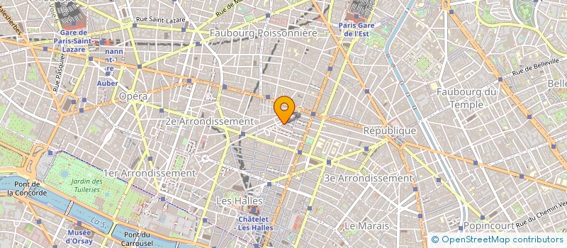 localisation de l'entreprise MCI GROUP à PARIS