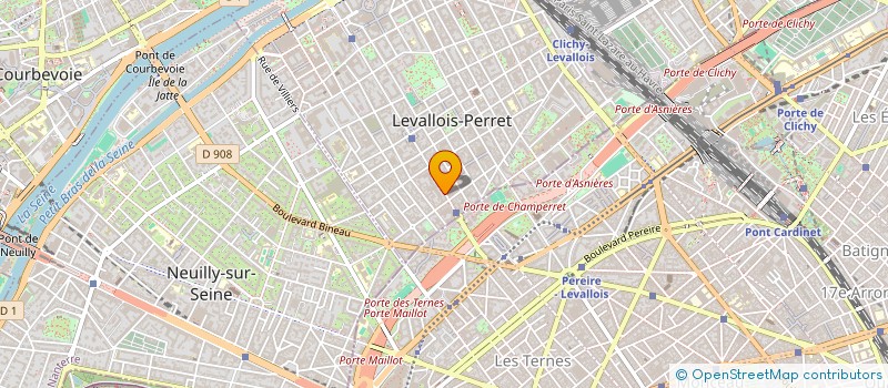 localisation de l'entreprise MCI GROUP FRANCE à LEVALLOIS-PERRET