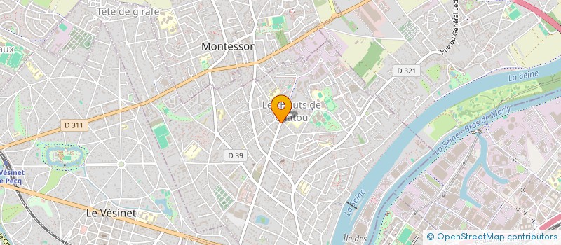 localisation de l'entreprise MCI HOLDING  CHATOU